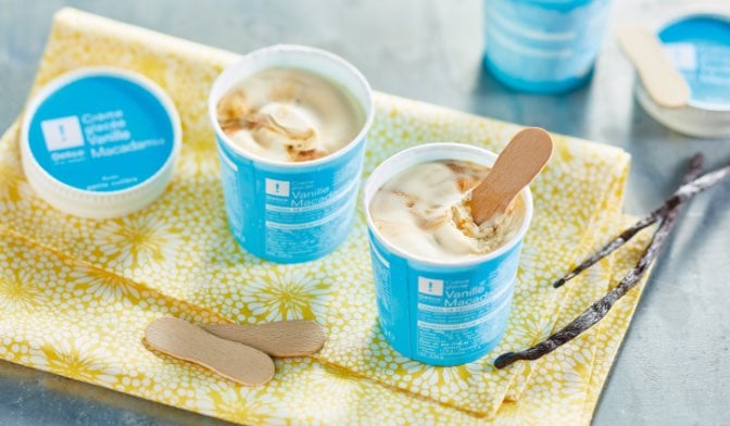 Crème glacée vanille-macadamia — vue 2